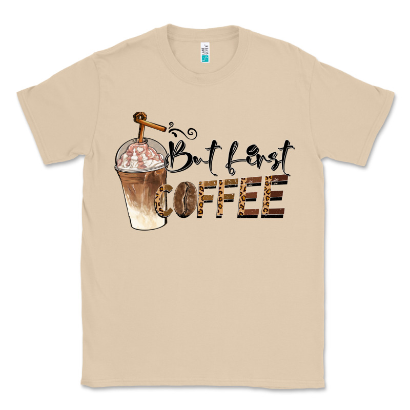 But First Coffee Classic Tee by BarkalooDesign | Teevron