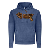 Vintage Denim rowboat Vintage Hoodie - BarkalooDesign