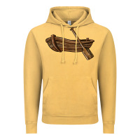 Vintage Mustard rowboat Vintage Hoodie - BarkalooDesign