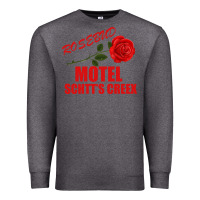 Charcoal Heather rosebud  motel schtts creex Premium Sweatshirt - Bettercallsaul