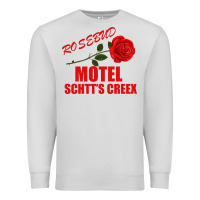 Dove Grey rosebud  motel schtts creex Premium Sweatshirt - Bettercallsaul