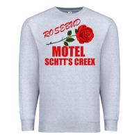 Heather Grey rosebud  motel schtts creex Premium Sweatshirt - Bettercallsaul