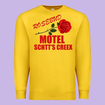Rosebud  Motel Schtts Creex Premium Sweatshirt Designed By Bettercallsaul