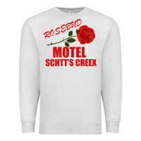 Oatmeal Heather rosebud  motel schtts creex Premium Sweatshirt - Bettercallsaul