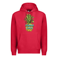 Cardinal summer vibes pineapple Premium Hoodie - BarkalooDesign
