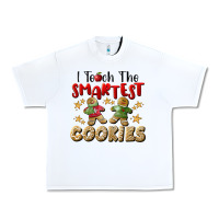 White I Teach The Smartest Cookies Urban Heavy Tee - LillyAllenDesigns