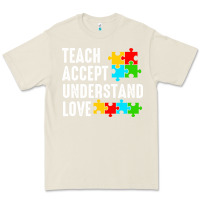 Bone Teach Accept Understand Love Premium Tee - CowhideDigitalArt