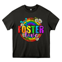 Asphalt Foster Love Pride Lgbtq Heavy Core Tee - BundleAndBundleShop