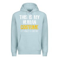 Blue Mist human costume raptor halloween velociraptor lazy easy t shirt Premium Hoodie - baoMotion