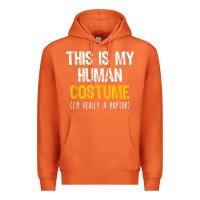 Carrot human costume raptor halloween velociraptor lazy easy t shirt Premium Hoodie - baoMotion