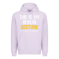 Lilac human costume raptor halloween velociraptor lazy easy t shirt Premium Hoodie - baoMotion