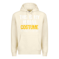 Sandshell human costume raptor halloween velociraptor lazy easy t shirt Premium Hoodie - baoMotion