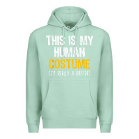 Seafoam human costume raptor halloween velociraptor lazy easy t shirt Premium Hoodie - baoMotion
