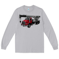 Moon Dust crane truck Long Sleeve Tee - Artiststas
