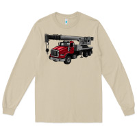 Mushroom crane truck Long Sleeve Tee - Artiststas