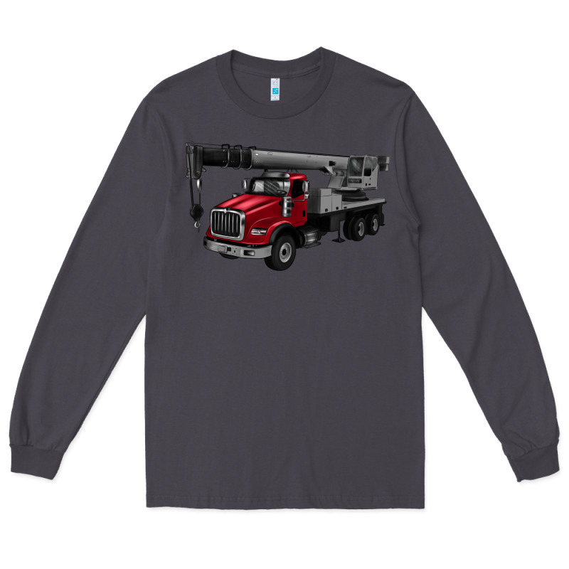 Crane Truck Long Sleeve Tee by Artiststas | Teevron