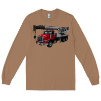 Toasted Coconut crane truck Long Sleeve Tee - Artiststas