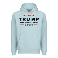 Blue Mist donald trump 2024 take america back Premium Hoodie - baoMotion