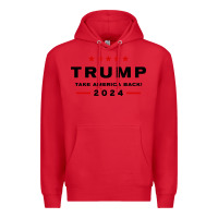Red donald trump 2024 take america back Premium Hoodie - baoMotion