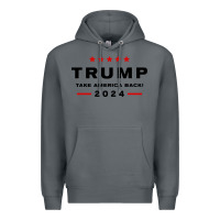 Rock donald trump 2024 take america back Premium Hoodie - baoMotion