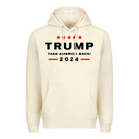 Sandshell donald trump 2024 take america back Premium Hoodie - baoMotion