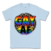 Dusty Blue Gay af Classic Tee - FaDigitalArtStudio