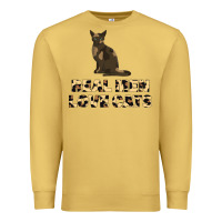 Antique Gold Real Men Love Cats Premium Sweatshirt - Bettercallsaul