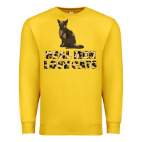 Lemon Real Men Love Cats Premium Sweatshirt - Bettercallsaul