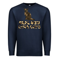 Navy Real Men Love Cats Premium Sweatshirt - Bettercallsaul