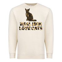 Sandshell Real Men Love Cats Premium Sweatshirt - Bettercallsaul