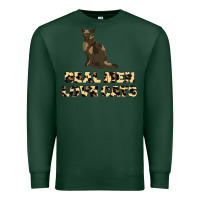 Sports Green Real Men Love Cats Premium Sweatshirt - Bettercallsaul