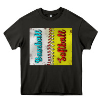 Asphalt Baseball And Softball Tumbler Heavy Core Tee - BundleAndBundleShop