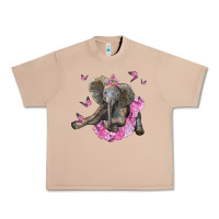 Burro baby elephant with tutu Urban Heavy Tee - LillyAllenDesigns