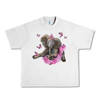 Lunar Rock baby elephant with tutu Urban Heavy Tee - LillyAllenDesigns