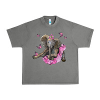 Tornado baby elephant with tutu Urban Heavy Tee - LillyAllenDesigns