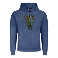 Vintage Denim reeds Vintage Hoodie - BarkalooDesign