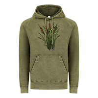 Vintage Olive reeds Vintage Hoodie - BarkalooDesign