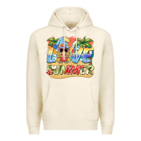 Tofu love summer gnomes  Background Premium Hoodie - BarkalooDesign