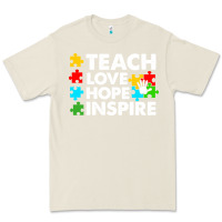 Bone Teach Love Hope Inspire Premium Tee - CowhideDigitalArt