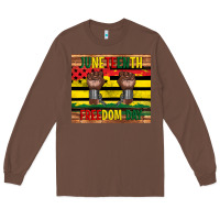 Chestnut juneteenth freedom day tumbler Long Sleeve Tee - Artiststas