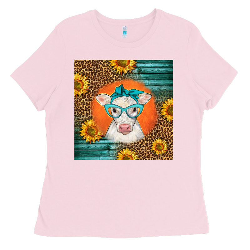 Charolais Cow Ladies Tee by LillyAllenDesigns | Teevron