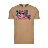 Vintage Coffee Nail hustler Vintage Tee - SublimationCraftShop