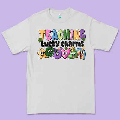 Teaching Lucky Charms Premium Tee Designed By Cowhidedigitalart