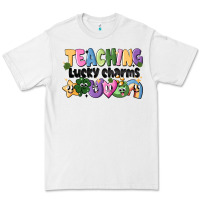 White Teaching Lucky Charms Premium Tee - CowhideDigitalArt