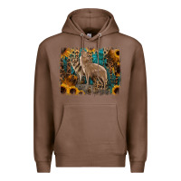 Chestnut Western Wolves Premium Hoodie - Jasminsmagicworld