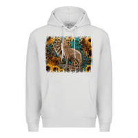 Dove Grey Western Wolves Premium Hoodie - Jasminsmagicworld