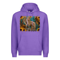 Purple Western Wolves Premium Hoodie - Jasminsmagicworld