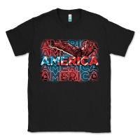 Black America america america america 4th of july Classic Tee - FaDigitalArtStudio