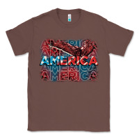 Chestnut America america america america 4th of july Classic Tee - FaDigitalArtStudio