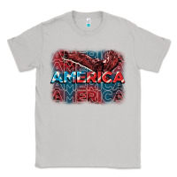 Moon Dust America america america america 4th of july Classic Tee - FaDigitalArtStudio
